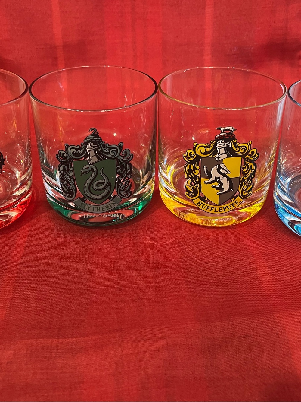 Joy Jolt Harry Potter Glass Tumbler Set of 4